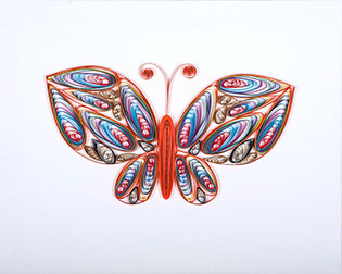 3d Picture  - Sunny Butterfly - Canvas  50 cm x 40 cm